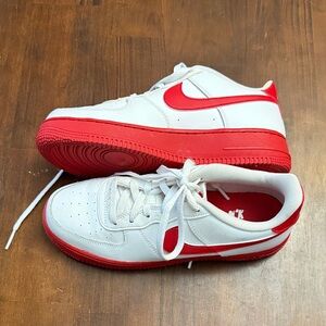 Nike Air Red and white shoes